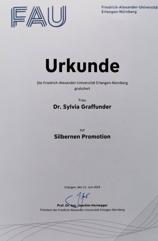 Friedrich-Alexander-Universität Erlangen-Nürnberg Ehrung der Promovierten und Jubilare 2024 21.-22.06.2024